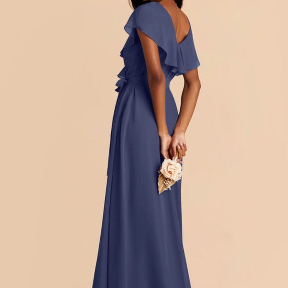 Birdy Grey Jackson Chiffon Dress - Slate Blue - Picture 2 of 2